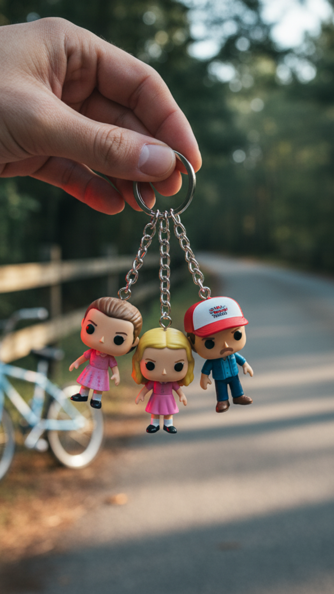Stranger Things Character Keychain Collection