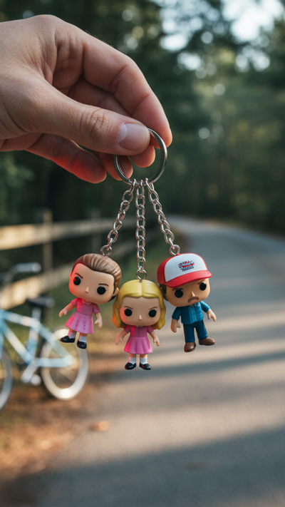 Stranger Things Character Keychain Collection