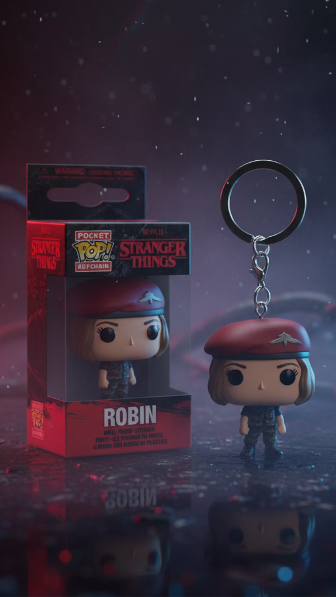 Stranger Things Character Keychain Collection