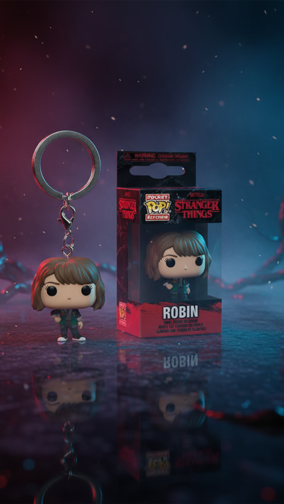 Stranger Things Character Keychain Collection