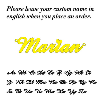 NameAura Custom Name Necklace