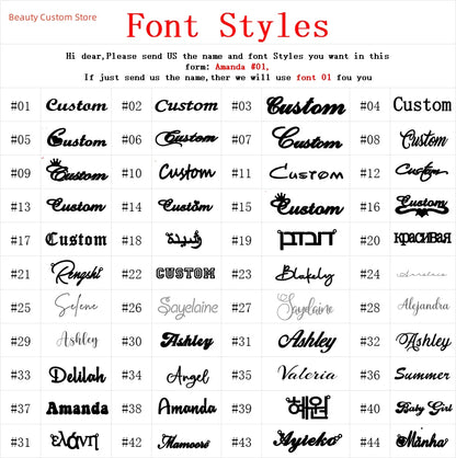 NameAura Custom Name Necklace