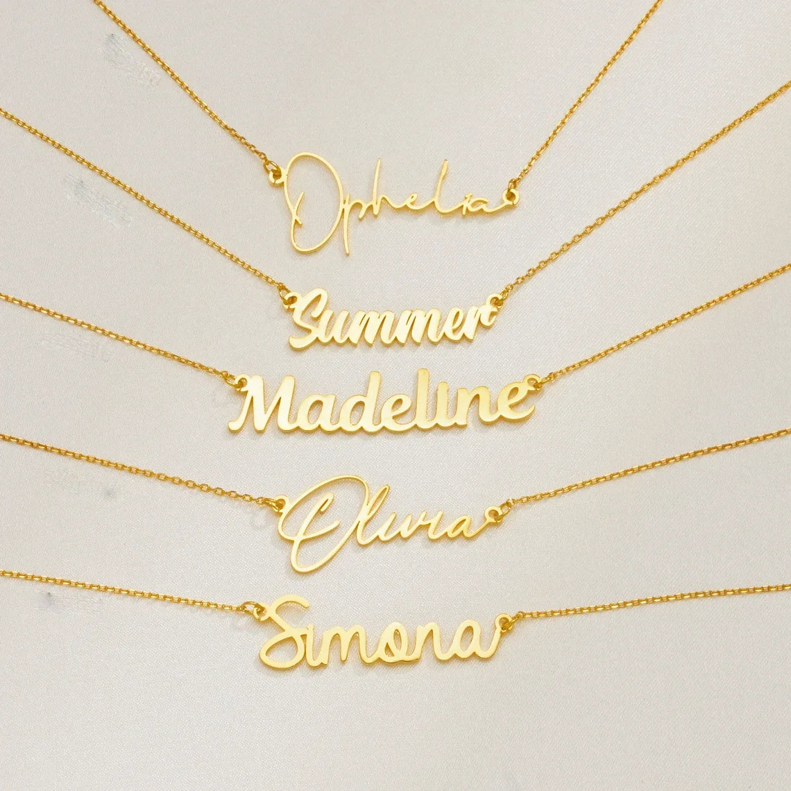 NameAura Custom Name Necklace