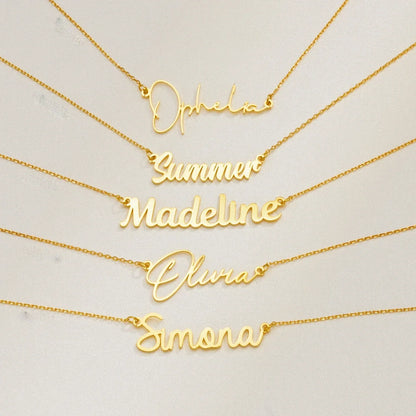 NameAura Custom Name Necklace