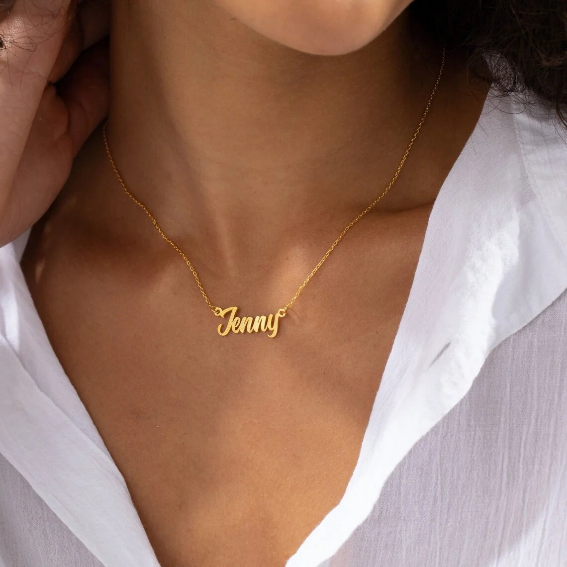 NameAura Custom Name Necklace
